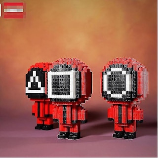 Foto 3 | Foto 3 | Venta Internacional - Maquetas Ensambladas Con Juguetes De La Serie Squid Game