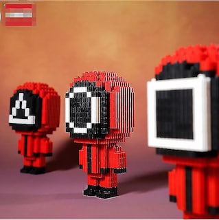 Foto 4 | Foto 4 | Venta Internacional - Maquetas Ensambladas Con Juguetes De La Serie Squid Game