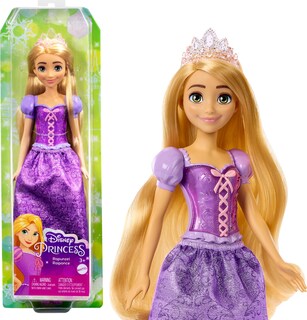 Foto 1 | Foto 1 | Muñeca De Moda Mattel Disney Princess Rapunzel Con Tiara - Venta Internacional.