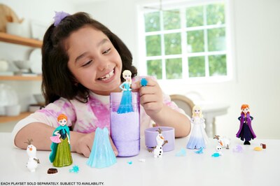Foto 2 | Foto 2 | Muñeca Pequeña Frozen De Toy Mattel Disney Que Revela El Color De La Nieve - Venta Internacional.