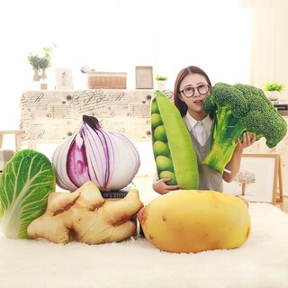 Foto 5 | Foto 5 | Asiento De Silla Simulation Vegetable Cushion 3d Ginger Onio - Venta Internacional.