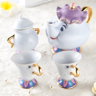 Foto 3 | Foto 3 | Taza Con Dibujos Animados De Mrs Potts Chip Tea La Bella Y La Bestia - Venta Internacional.