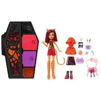 Muñeca a la Moda Monster High Doll Toralei Stripe con Más de 19 Sorpresas - Venta Internacional