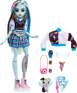 Foto 5 | Foto 5 | Muñeca Monster High Frankie Stein con Accesorios - Venta Internacional