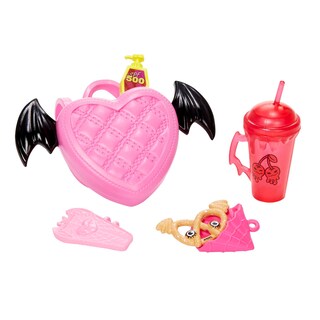 Foto 3 | Foto 3 | Muñeca Draculaura De Monster High con Accesorios y Murciélago para Mascotas - Venta Internacional