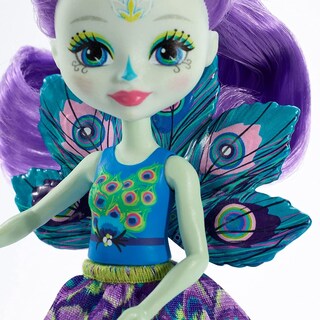Foto 2 | Foto 2 | Muñeca Enchantimals Patter Peacock Y Figura Con Solapa - Venta Internacional.