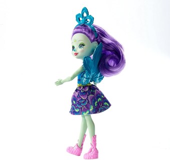 Foto 3 | Foto 3 | Muñeca Enchantimals Patter Peacock Y Figura Con Solapa - Venta Internacional.