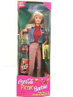 Foto 1 | Foto 1 | Mattel Coca Cola Picnic Barbie 1997 - Venta Internacional.