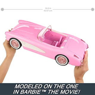 Foto 3 | Foto 3 | Coche Hot Wheels Rc Barbie Corvette Con Mando A Distancia - Venta Internacional.