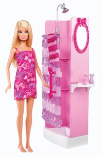 Foto 1 | Foto 1 | Barbie Glam Shower Playset - Venta Internacional