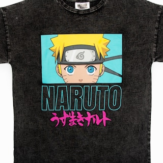 Foto 4 | Foto 4 | Camiseta Para Niña Naruto Gris Con Estampado De Naruto - Venta Internacional.