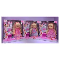 Muñeca Interactiva Con Luz, Sonido Y Vestido Azul - Venta Internacional.