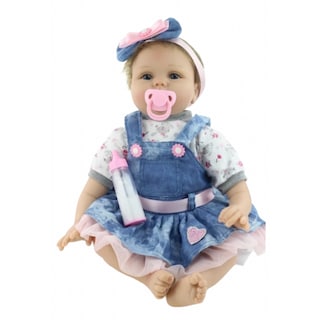 Foto 1 | Foto 1 | Muñeca Reborn Bebe De Silicona Suave Realista De 55 Cm Con Ropa - Venta Internacional.