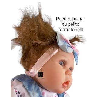 Foto 6 | Foto 6 | Muñeca Reborn Bebe De Silicona Suave Realista De 55 Cm Con Ropa - Venta Internacional.