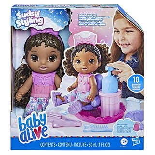 Foto 2 | Foto 2 | Muñeca De Estilismo Baby Alive Sudsy Con Silla Y Accesorios - Venta Internacional.
