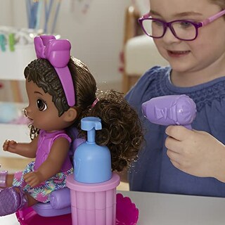 Foto 5 | Foto 5 | Muñeca De Estilismo Baby Alive Sudsy Con Silla Y Accesorios - Venta Internacional.