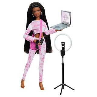 Foto 1 | Foto 1 | Muñeca Moderna Just Play Naturalistas Grace De 29 Cm Con Acceso. - Venta Internacional.