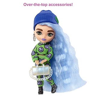 Foto 4 | Foto 4 | Muñeca Barbie Extra Minis #3 con Emoji Impreso - Venta Internacional