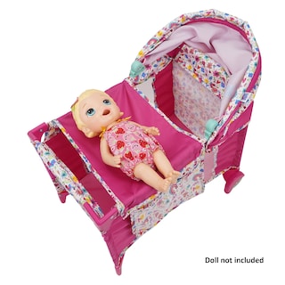 Foto 5 | Foto 5 | Cuna Play Yard Baby Alive Deluxe Pink Rainbow Para Muñecas - Venta Internacional.