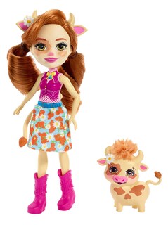 Foto 1 | Foto 1 | Muñeca Mattel Enchantimals Cailey con Vaca - Venta Internacional