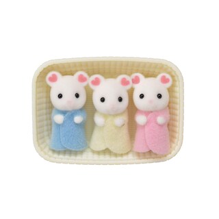 Foto 1 | Foto 1 | Trillizos de Ratones Calico Critters con Ropa - Venta Internacional