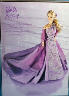 Foto 2 | Foto 2 | Muñeca Barbie Vestido Lavanda Collector Edition 2003 con Accesorios - Venta Internacional
