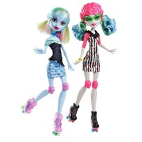 Muñeca Monster High Skultimate Roller Maze Abbey Bominable y Ghoulia Yelps - Venta Internacional