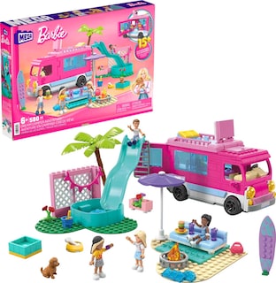 Foto 1 | Foto 1 | Set de Juego Mega Barbie Car Dream Camper 580 Piezas - Venta Internacional