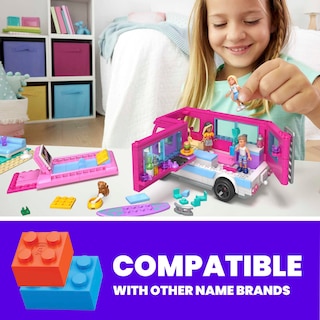 Foto 3 | Foto 3 | Set de Juego Mega Barbie Car Dream Camper 580 Piezas - Venta Internacional