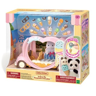 Foto 2 | Foto 2 | Vehículo de Juguete Calico Critters Ice Cream Con Accesorios - Venta Internacional