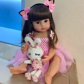 Foto 2 | Foto 2 | Muñeca Reborn de Silicona Realista con Accesorios - Venta Internacional