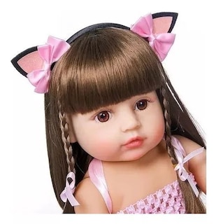 Foto 6 | Foto 6 | Muñeca Reborn de Silicona Realista con Accesorios - Venta Internacional