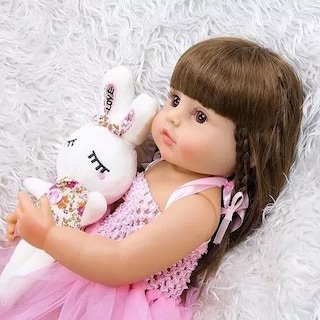 Foto 7 | Foto 7 | Muñeca Reborn de Silicona Realista con Accesorios - Venta Internacional