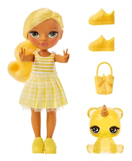 Foto 2 | Foto 2 | Muñeca Rainbow High Littles Daisy Madison de 5.5 Pulgadas con Bolso y Mascota - Venta Internacional