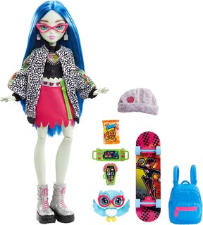 Foto 5 | Foto 5 | Muñeca Monster High Ghoulia Yelps Posable con Accesorios de 26 cm - Venta Internacional