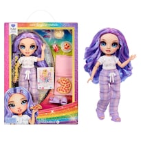 Muñeca Rainbow High Jr High Pj Party Violet Purple 9 - Venta Internacional