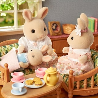 Foto 6 | Foto 6 | Figuras De Muñecas Coleccionables Calico Critters Milk Rabbit Family - Venta Internacional.