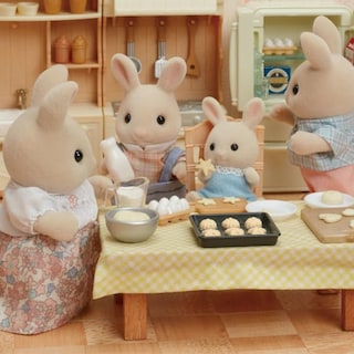 Foto 7 | Foto 7 | Figuras De Muñecas Coleccionables Calico Critters Milk Rabbit Family - Venta Internacional.