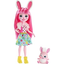 Doll Enchantimals Bree Bunny Con Figura Retorcida De 15 Cm Con Accesorio - Venta Internacional.