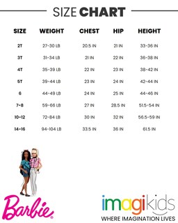 Foto 7 | Foto 7 | Disfraz De Camiseta Barbie Big Girls Y Pantalones Cortos Dol - Venta Internacional.