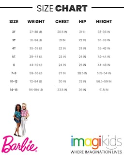 Foto 7 | Foto 7 | Disfraz De Camiseta Barbie Big Girls Y Pantalones Cortos Dol - Venta Internacional.