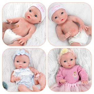 Foto 2 | Foto 2 | Muñeca Reborn Babeside De Silicona Realista Para Niña De Cuerpo Entero - Venta Internacional.