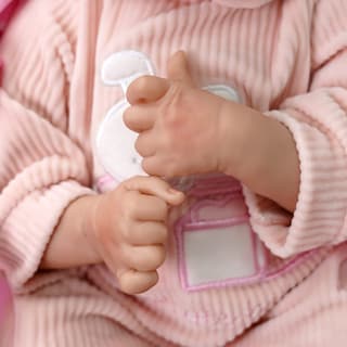 Foto 4 | Foto 4 | Muñeca Reborn Jizhi Lifelike De 43 Cm Con Juguete Para Conejos Y Kit De Alimentación - Venta Internacional.