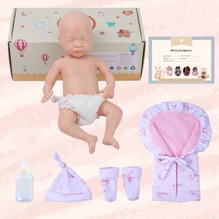Foto 6 | Foto 6 | Muñeca Reborn Babeside Aurora, 30 Cm, Totalmente De Silicona, Con Accesorios - Venta Internacional.
