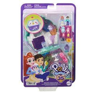 Foto 6 | Foto 6 | Muñecas De Bolsillo Y Set De Juego Toy Polly Snow Sweet Penguin Compact - Venta Internacional.