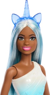 Foto 2 | Foto 2 | Muñeca Unicornio Barbie Un Toque De Magia Con Cabello Y Atuendo Azules - Venta Internacional.