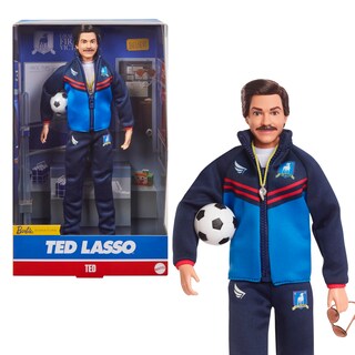 Foto 1 | Foto 1 | Muñeca Moderna Barbie Signature Ted Lasso Con Chándal Azul - Venta Internacional.
