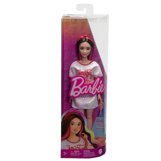 Foto 6 | Foto 6 | Muñeca De Moda Barbie Fashionistas #214, Pelo Ondulado Negro - Venta Internacional.