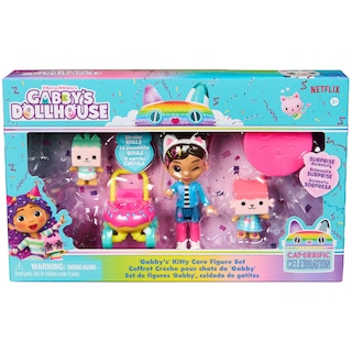 Foto 2 | Foto 2 | Set De Figuras Gabby's Dollhouse Kitty Care Con Gabby, Baby Box - Venta Internacional.