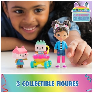 Foto 3 | Foto 3 | Set De Figuras Gabby's Dollhouse Kitty Care Con Gabby, Baby Box - Venta Internacional.